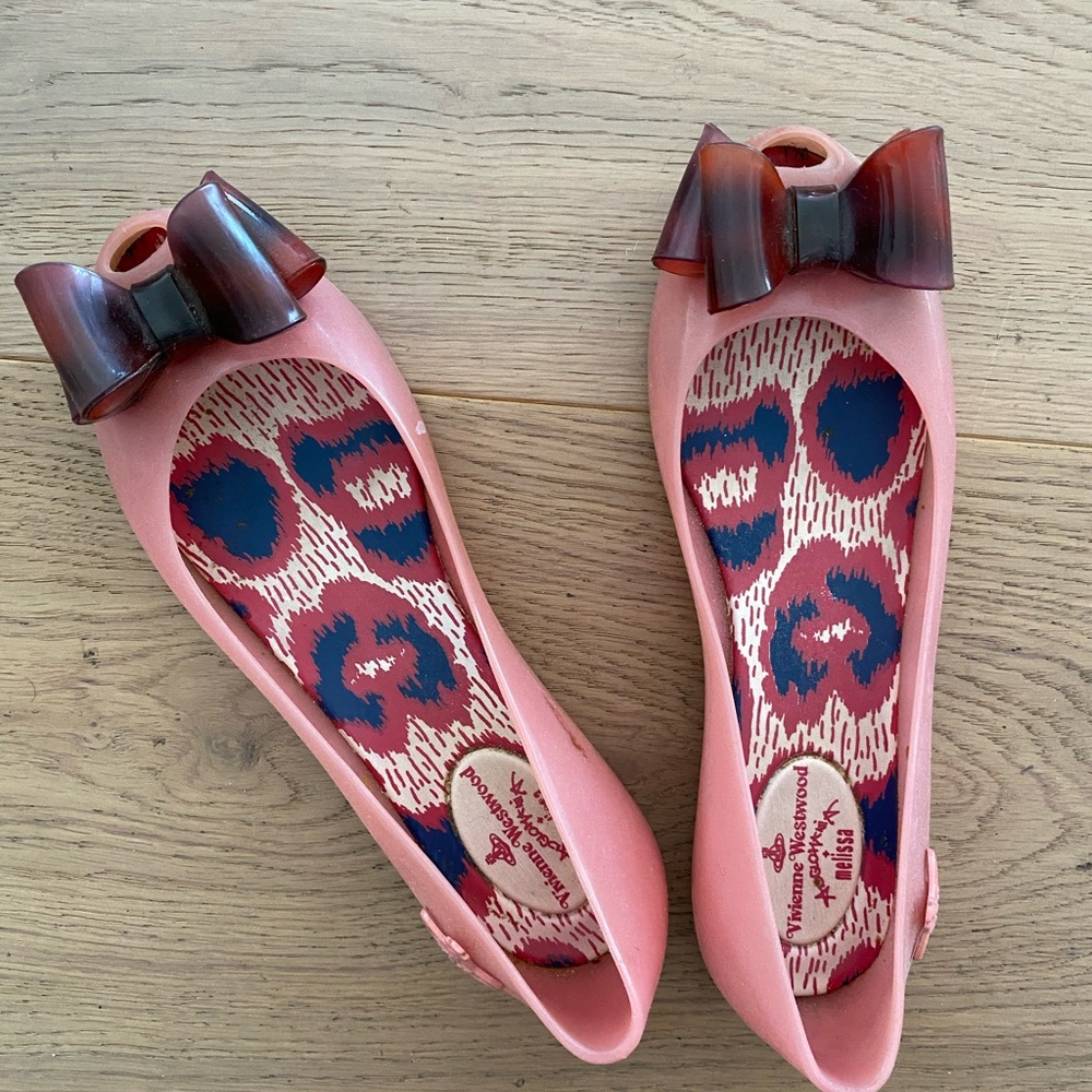 Vivian Westwood x Melissa bow-tie flats